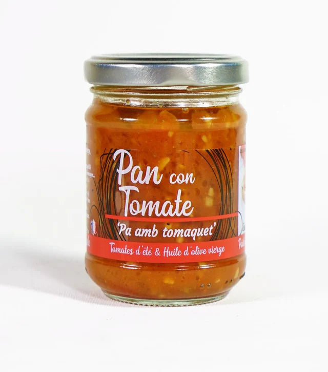 Préparation PAN CON TOMATE – SANS Conservateurs.