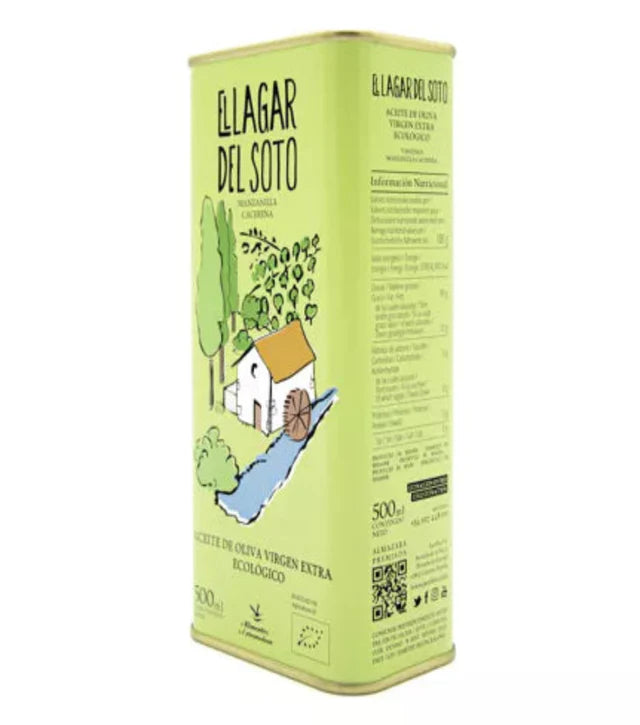 Organic Olive Oil variety Manzanilla Cacereña